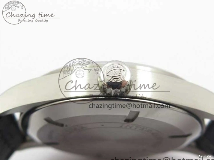 MIROTIME 0504 Affordable Mark XVII IW326501 FKF 1:1 Best Edition Black Dial on Black Leather Strap 7131